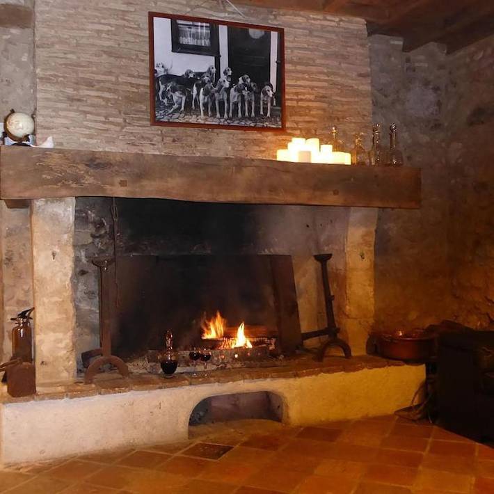 Location de vacances pour 11 personnes, avec piscine et vue ainsi que jardin et vue sur le lac à Saint-André-de-Double - 4