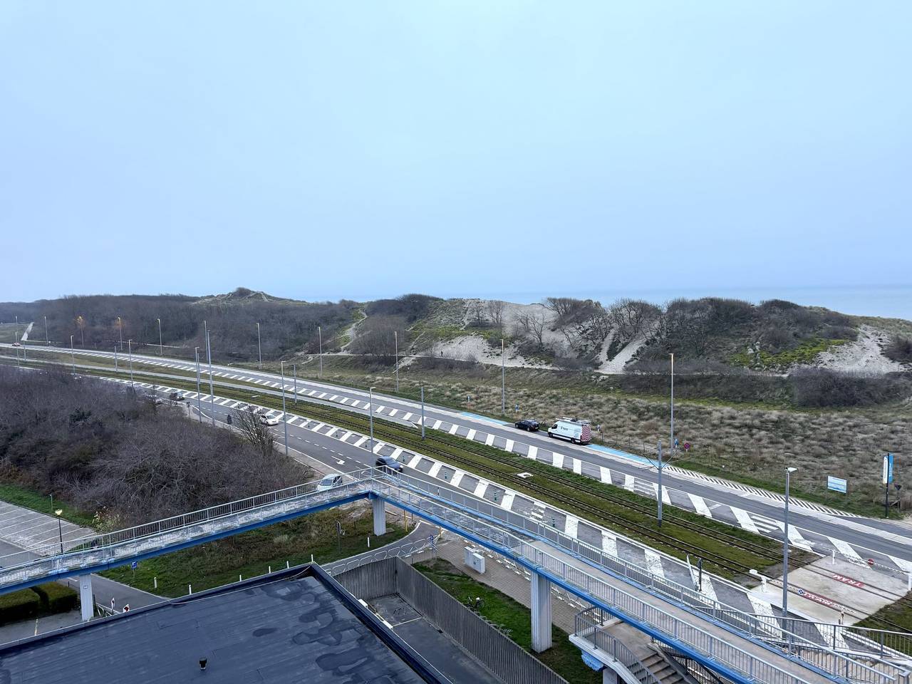 Entire apartment, Studio 806 with balcony in Bredene, Belgian Coast