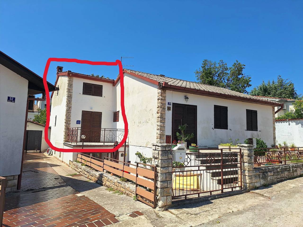 Appartement entier, Appartement de vacances pour 4 personnes avec terrasse in Beach Centinera, Banjole