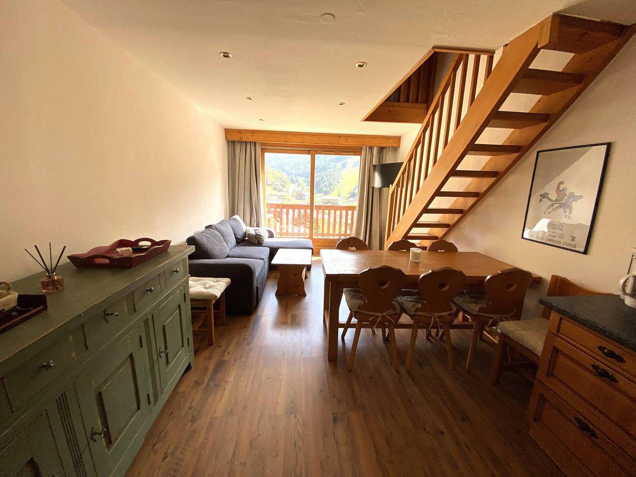 Geheel appartement, Résidence Ermitage - Appartement 3 kamers mezzanine 6 personen (38) in Méribel, Les Allues