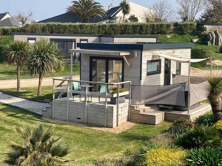 Station pour 2 personnes, avec jardin et vue à Sibiril - 2