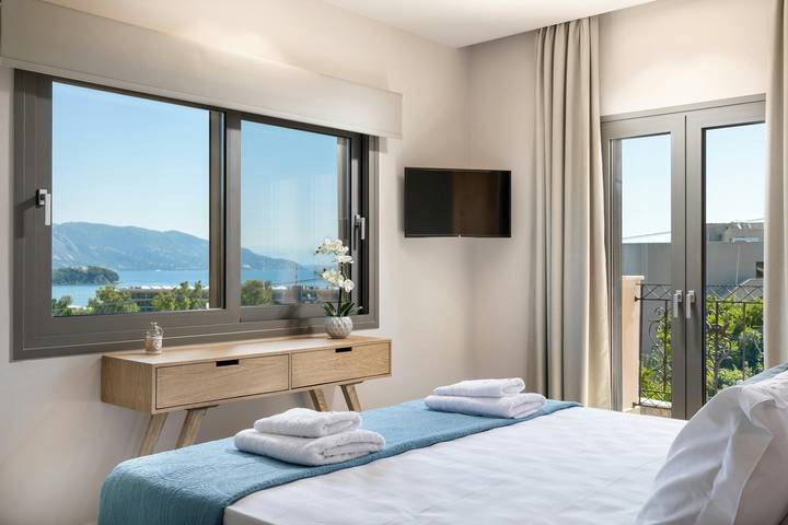 Διαμερίσματα διακοπών για 2 άτομα, με μπαλκόνι στη Δασσιά