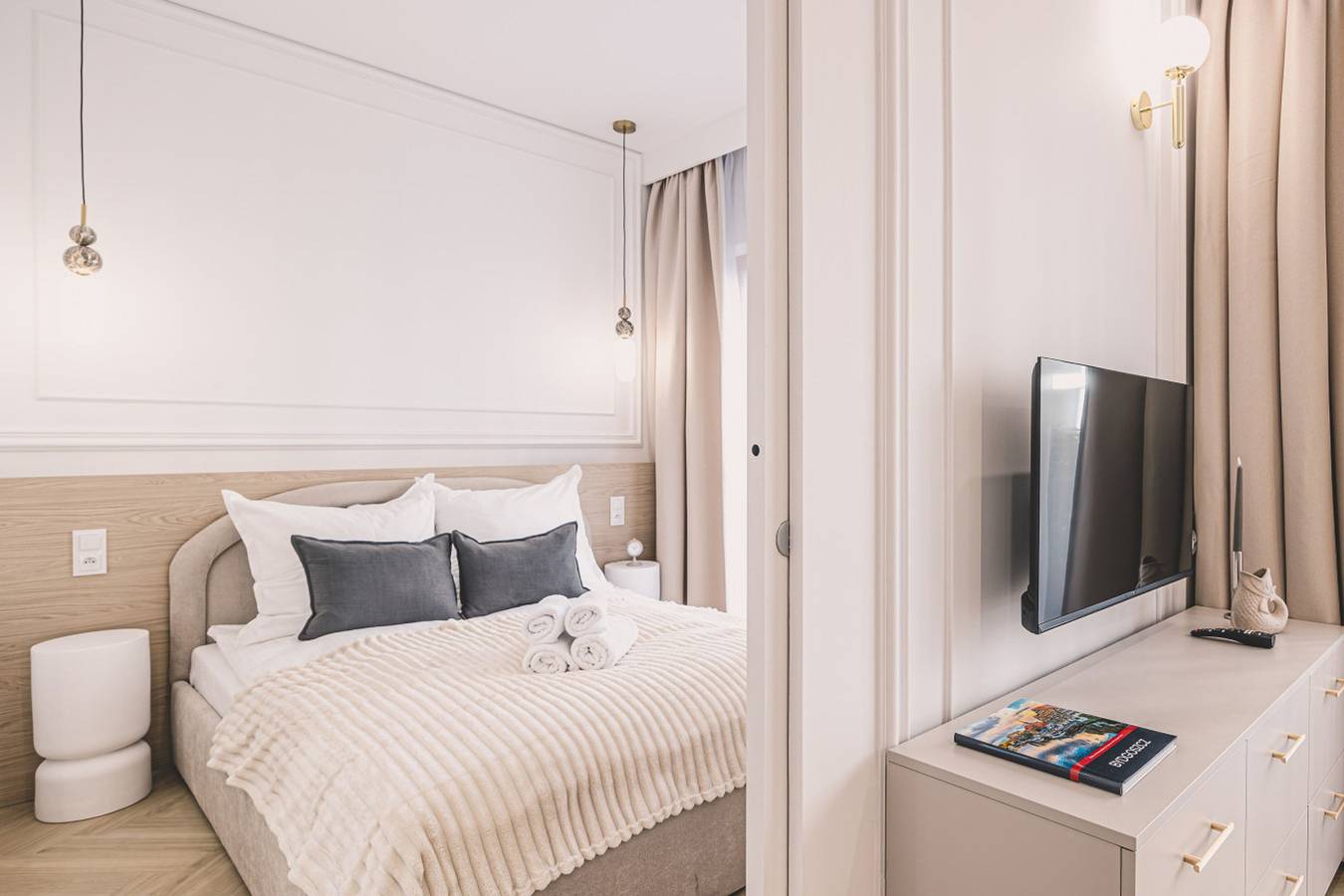 Ganze Wohnung, Estilo | Designerski Apartament z Tarasem in Region Lodz