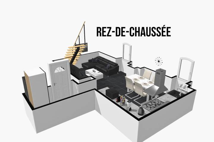 Gîte pour 4 personnes, avec vue à Aghione - 3