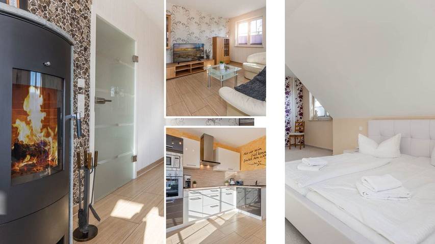 Ferienhaus für 6 Personen, mit Garten in Dargen