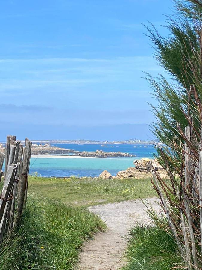 Location de vacances pour 9 personnes, avec vue et jardin, animaux acceptés dans Plage Du Billou Santec - 2
