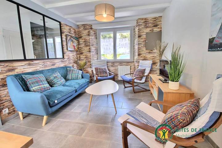 Maison de vacances pour 5 personnes, avec jardin à Damgan