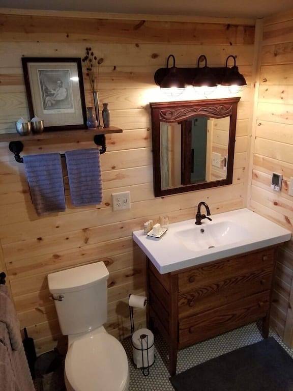 A-Frame-Kabinenflucht in George Washington National Forest, Lost River Area, Wv in Seneca Rocks