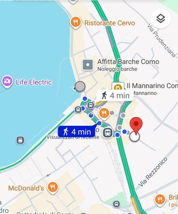 Ferienwohnung für 2 Personen, mit Balkon/Terrasse, mit Haustier in Como