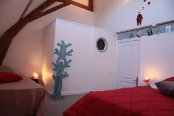 Location de vacances pour 8 personnes, avec jardin et terrasse, animaux acceptés à Civray-de-Touraine - 2