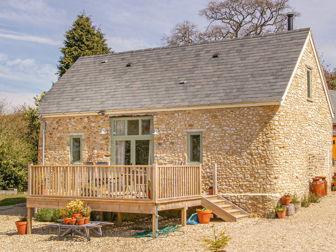 The Apple Barn at Wyke Farm in Axminster, Devon
