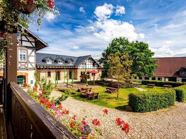 Ferienwohnung für 3 Personen, mit Sauna und Garten in Thüringen