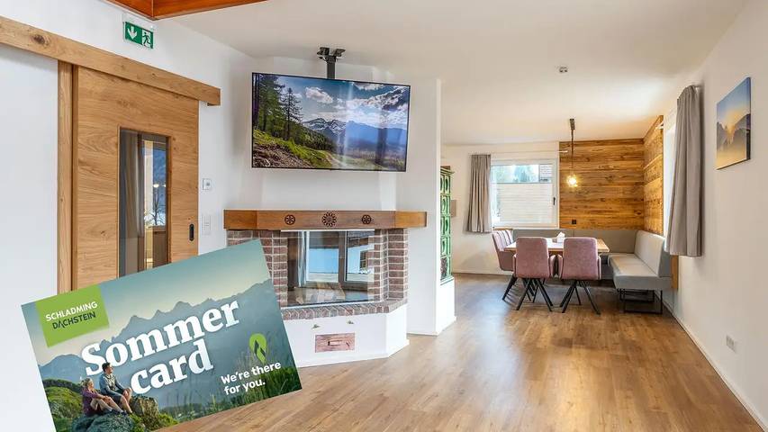 Ferienhaus für 8 Personen, mit Garten