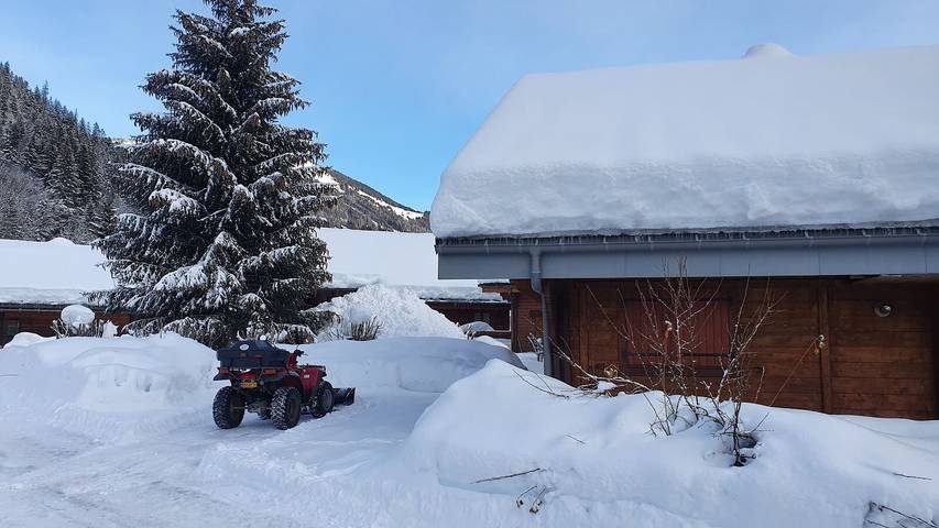 Gîte pour 6 personnes, avec sauna et balcon, animaux acceptés à La Chapelle-d'Abondance - 3