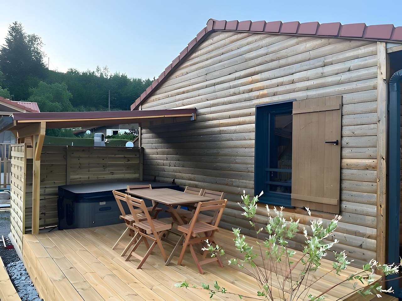Chalet l'Entékia cerca de Gérardmer con billar y spa privado in Corcieux, Parque natural regional de los Ballons des Vosges