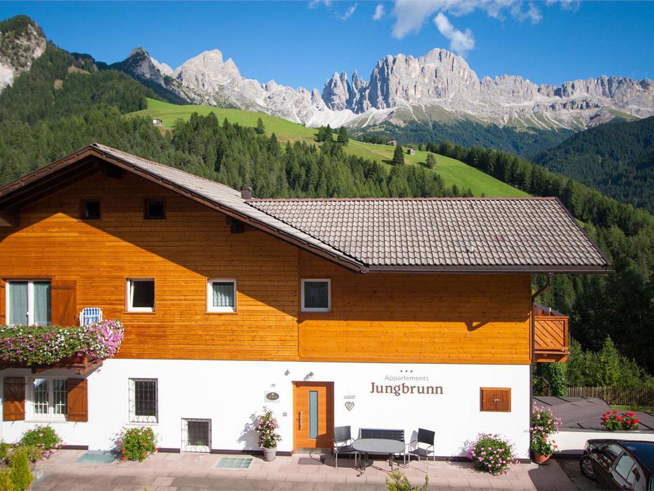 Ganze Wohnung, Appartements Jungbrunn - Wohnung 7  -  2 Personen in Weisslahnbad, Tiers