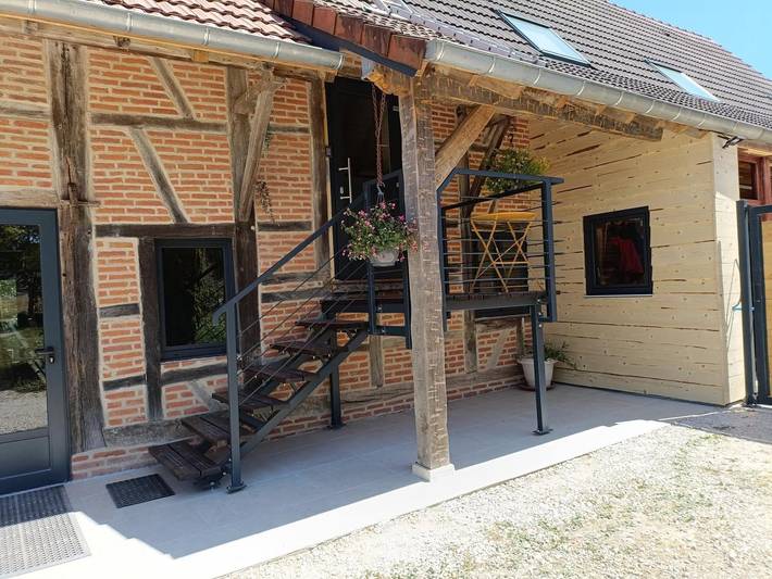 Gîte pour 6 personnes, avec jardin