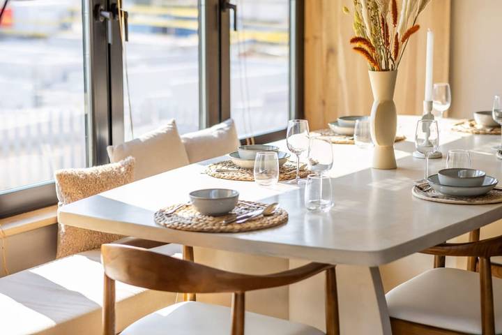 Appartement de vacances pour 7 personnes, avec terrasse, animaux acceptés