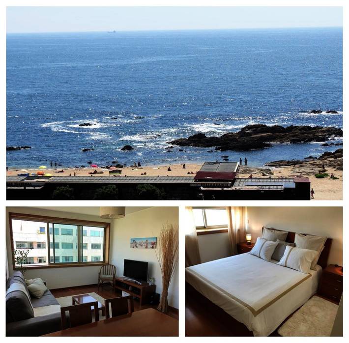 Casa de férias para 4 pessoas, com Jacuzzi e Vista em Leça da Palmeira