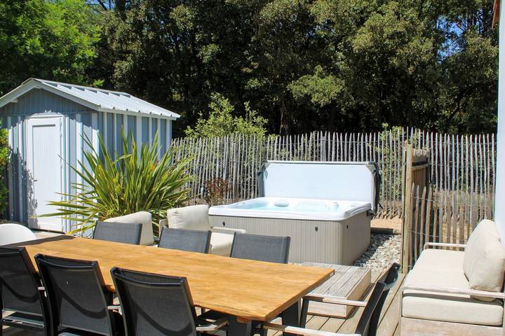 Chalet para 8 personas, con jacuzzi además de sauna y jardín, Familias con niños - 1
