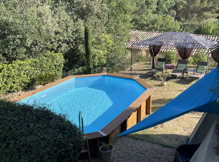 Chambre d’hôte pour 4 personnes, avec jardin et piscine