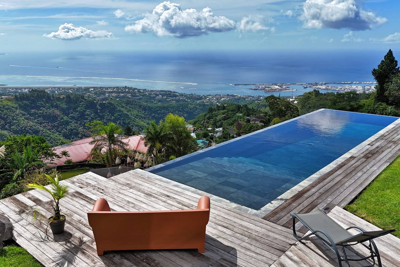 Estudio entero, Moorea Horizon – Stunning Panoramic View – Pool in Faa'a, Tahiti