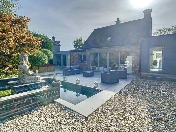 Gîte pour 5 personnes, avec jardin à Floreffe