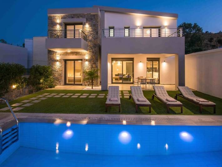 Ferienhaus für 5 Personen, mit Balkon und Terrasse sowie Garten und Pool in Pitsidia - 2