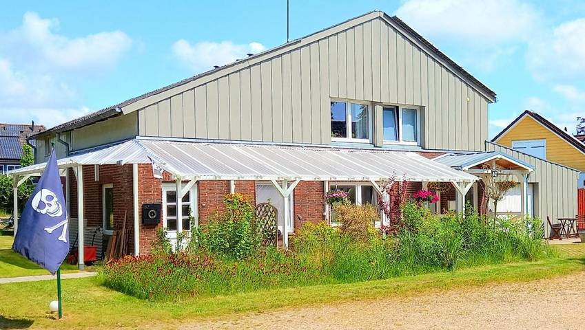 Ferienwohnung für 5 Personen, mit Ausblick und Garten in Bordelum