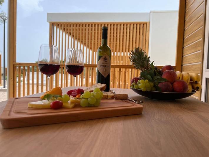 Ferienhaus für 6 Personen, mit Terrasse und Pool in Orebic