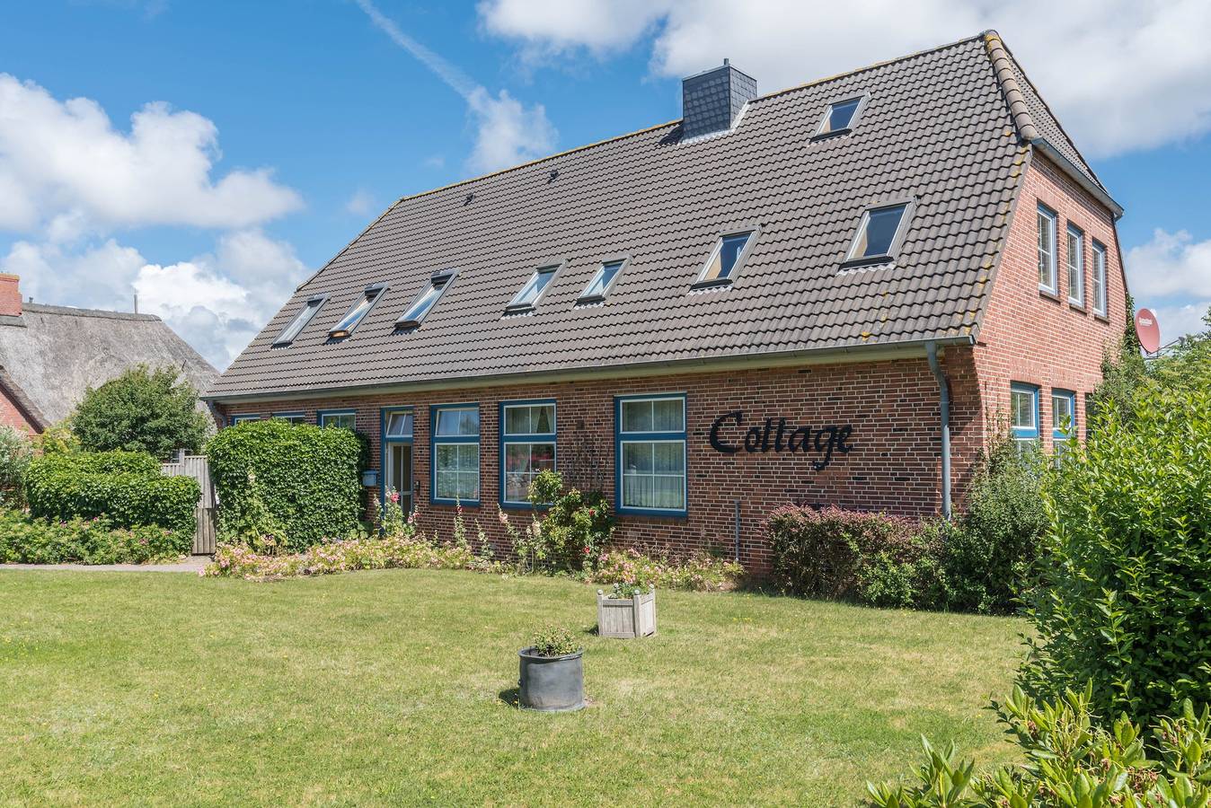 Appartement entier, Appartement de vacances "Cottage am Watt" à l'estran avec Wi-Fi et terrasse in Nebel, Amrum