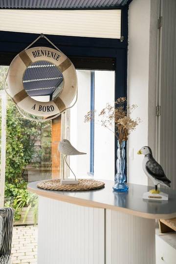 Gîte pour 8 personnes, avec terrasse dans Plage Tourony