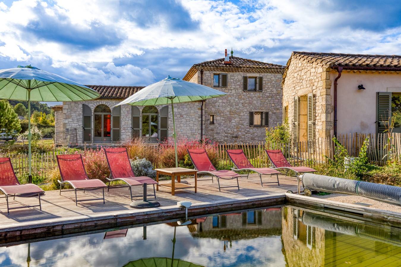 Gite Avec Piscine De 25 M Et Spa avec vue montagne in Saint-Mathieu-de-Tréviers, Région de Montpellier
