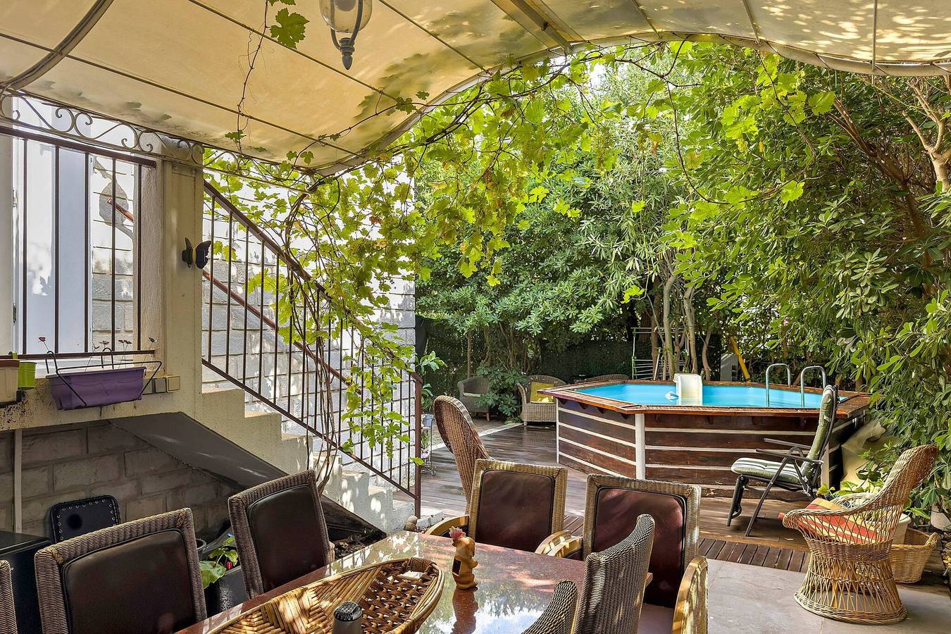 Ganze Wohnung, Appartement 'Sunnybeach Laciotat Pool Ac Parking' mit privatem Pool, Wlan & Klimaanlage in La Ciotat, Marseille und Umgebung