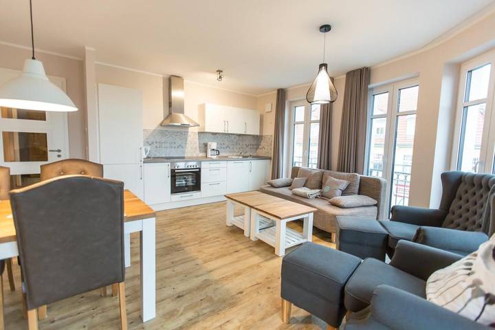Ferienwohnung für 5 Personen, mit Balkon und Sauna in Kühlungsborn - 2