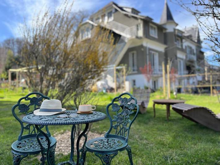 Maison de campagne pour 2 personnes, avec jardin et vue sur le lac à Croze