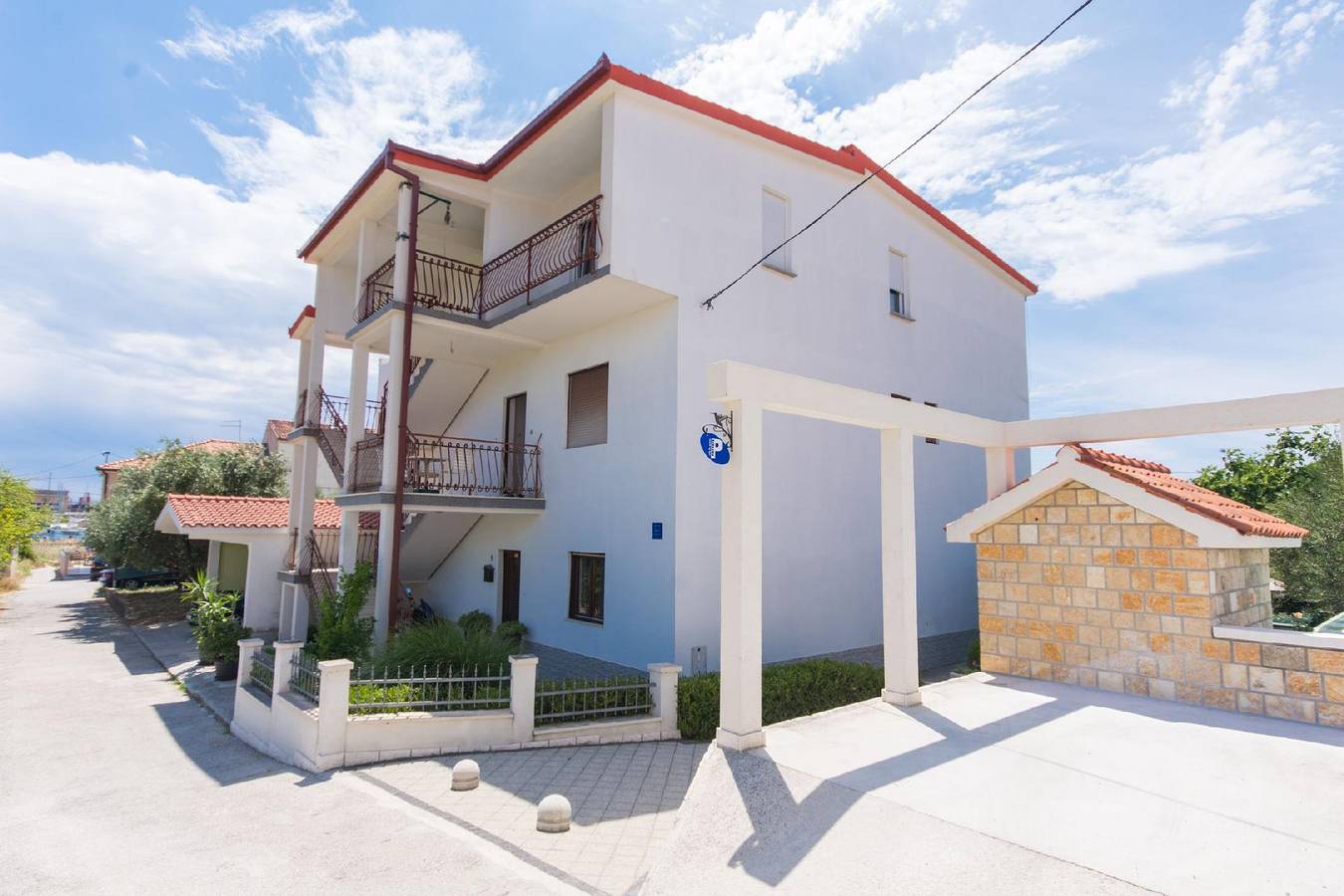 Ganze Ferienwohnung, Wohnung "Lorenzo" mit Terrasse in Trogir, Split-Dalmatien