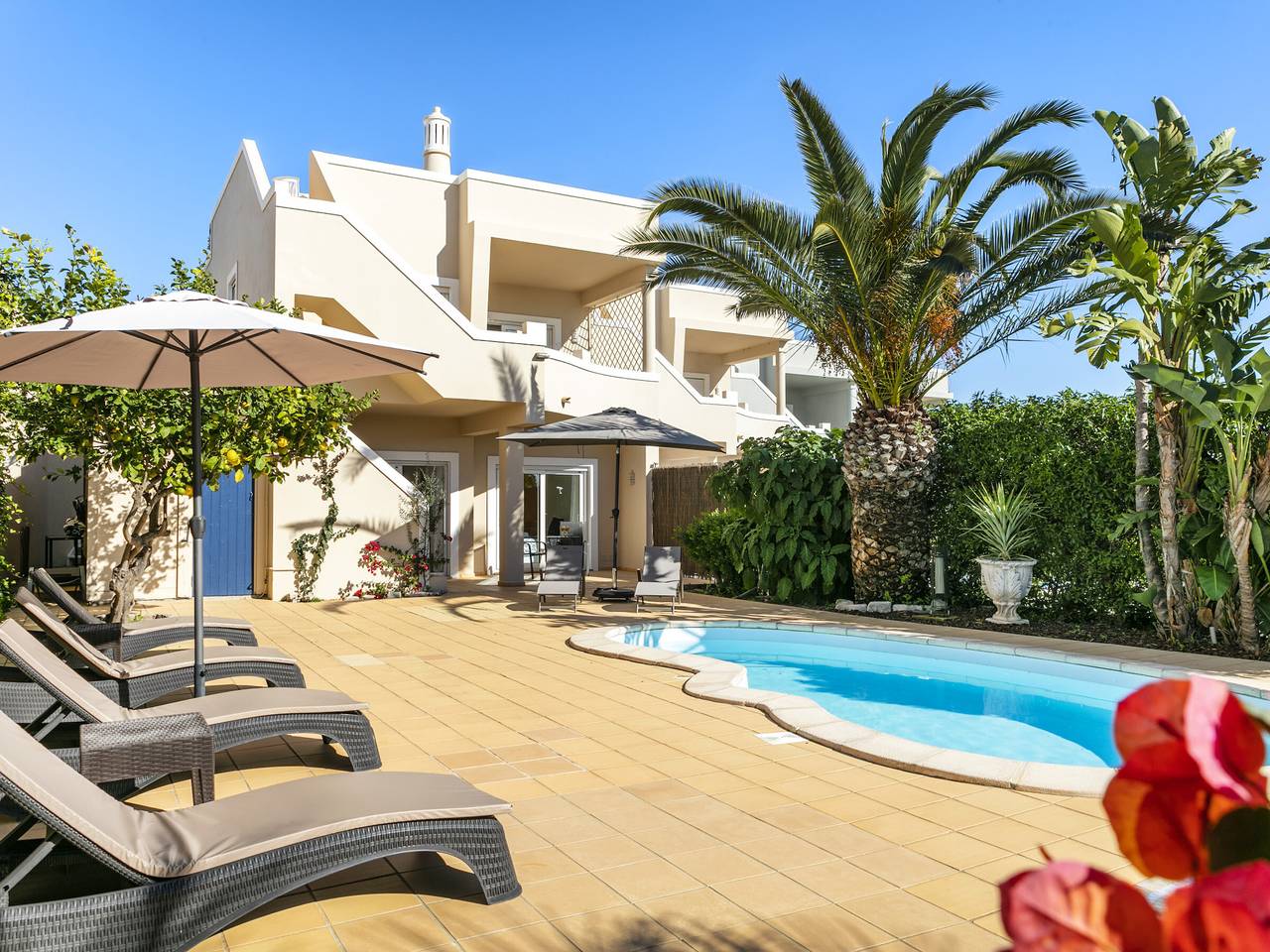 House with pool and Ac - 6 guests in Carvoeiro, Lagoa
