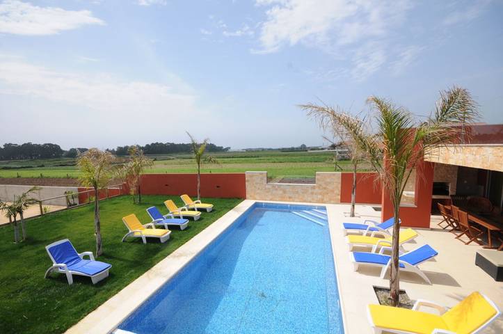 Location de vacances pour 10 personnes, avec Vue sur l’océan et Balcon dans Marinhas - 4