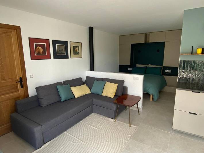 Appartement de vacances pour 2 personnes, avec vue sur le lac ainsi que terrasse et vue