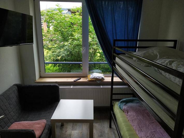 Ferienwohnung für 3 Personen, mit Terrasse und Garten sowie Ausblick in Wanfried - 2