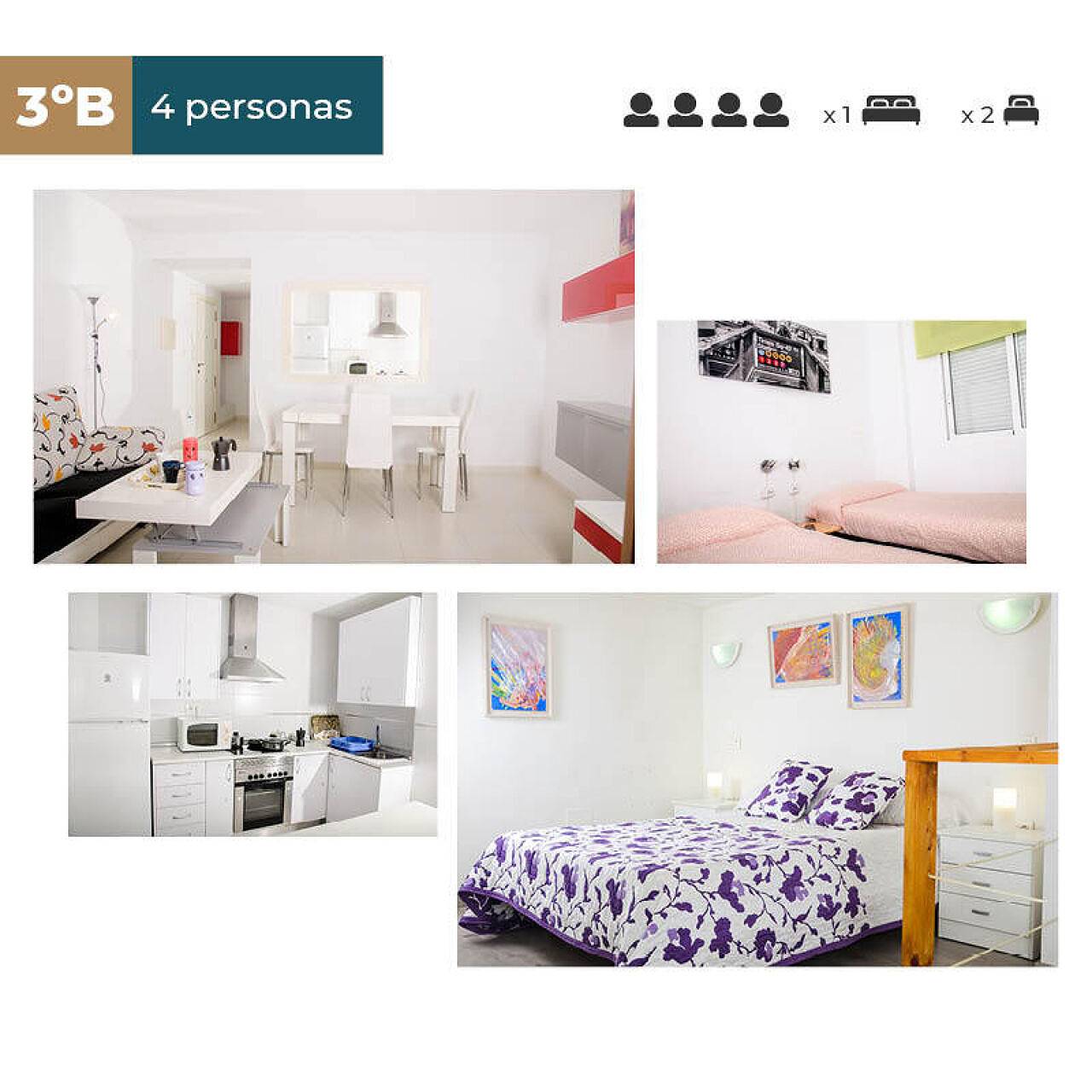 Entire apartment, Apto. Centro Histórico | 3B | 4 pax. in Cartagena, Costa Cálida