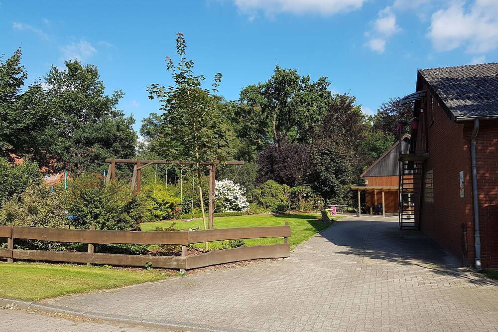 Geheel appartement, Landhuis met tuin i in Sandbostel, Nordheide