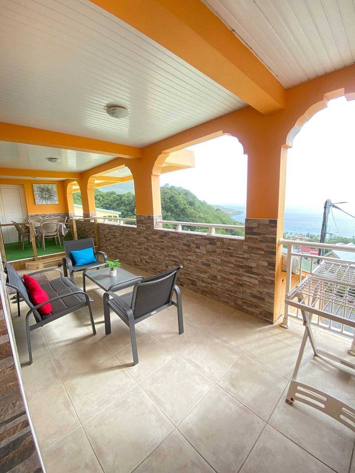 Gîte pour 6 personnes, avec balcon à Les Anses-d'Arlet - 3