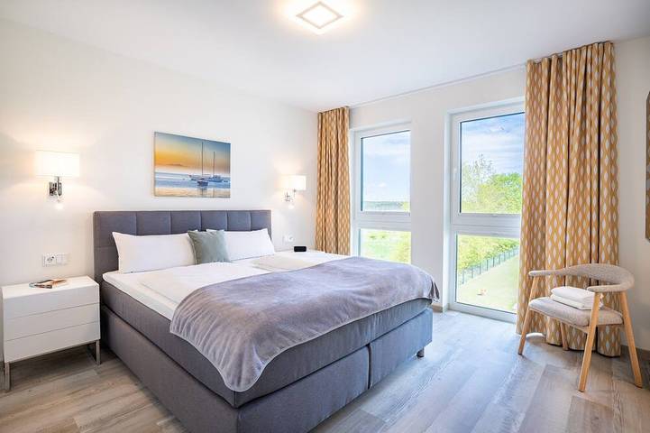 Ferienwohnung für 6 Personen, mit Garten und Balkon sowie Sauna in Garz - 2