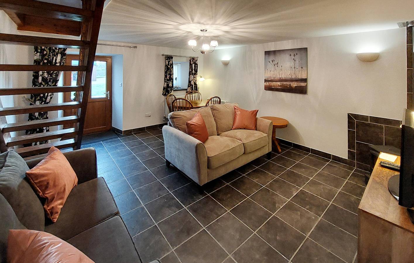 Gemütliche Ferienwohnung mit Parkplatz, Garten und Internet in Louargat, Guingamp Region