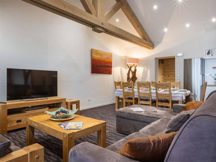 Location de vacances pour 14 personnes, avec balcon/terrasse et sauna à Peisey-Nancroix