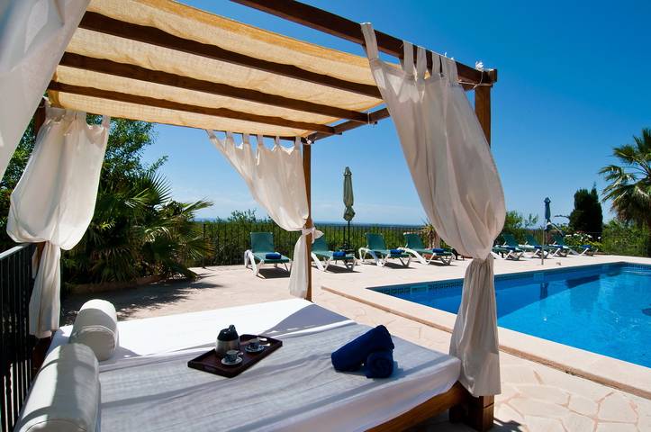 Finca für 12 Personen, mit Terrasse und Garten sowie Pool in S'Alqueria Blanca - 3