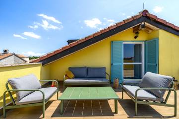 Ferienwohnung für 5 Personen, mit Garten und Balkon in Nova Vas