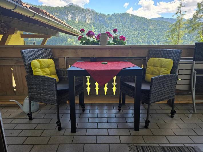 Ferienwohnung für 3 Personen, mit Ausblick und Garten, kinderfreundlich in Höfen - 4